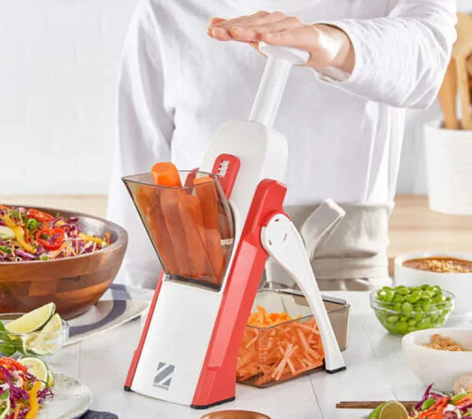 MULTIFUNCTIONAL HIGH QUALITY ABS VEGETABLE & FRUIT SLICER - PRECISION SLICING MADE EFFORTLESS.