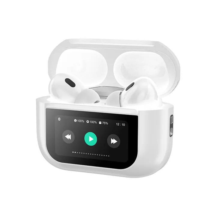 A9 Pro LCD Touch Screen Earbuds - (IMPORTED)