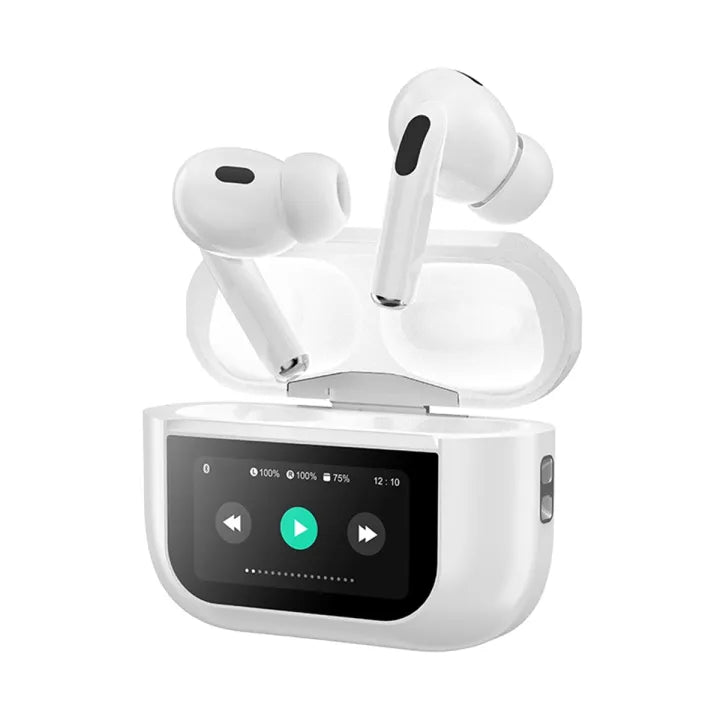 A9 Pro LCD Touch Screen Earbuds - (IMPORTED)